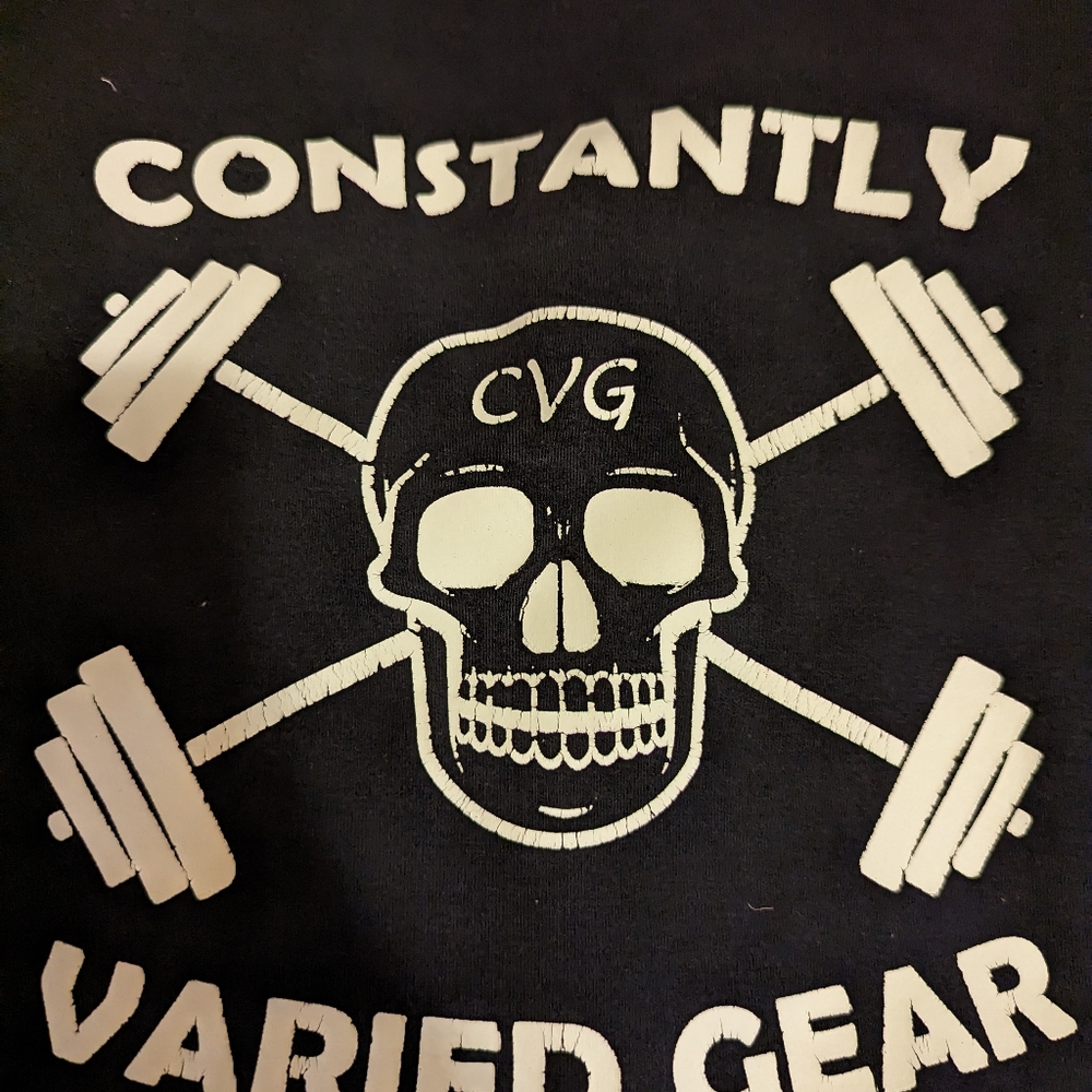Constantly varied gear sweat shirt.